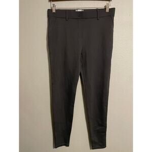 Barbell Apparel Womens Anything Pant XL Gray Tapered Leg Stretch Pull On Neutral